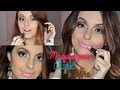 Maquiagem Usando Azul e Pigmento Cobre R�plica da MAC 