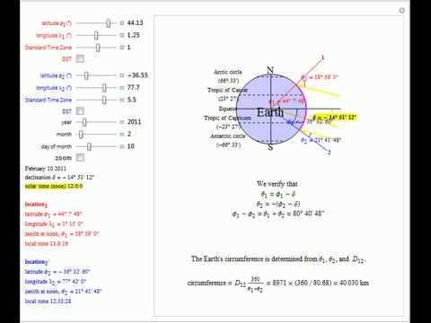 how to measure zenith angle