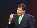 Asociacion de canales de TV entrevistan al Presidente (I)
