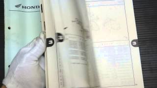 ホンダ パーツリスト【フォルツァ FORZA/S/TypeX/TypeX SPECIAL】用 2版