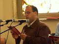 Ramzi reading pascha sermon