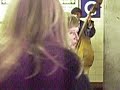 Jazz  Slap Double Bass underground busker. - Sixteen Tons