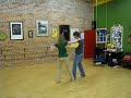 east coast swing, cuddle with free spin, exaggerated rock steps