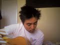 thanks tiare for requesting this song at http://www.davidchoimusic.com !!!

i made this video right after i woke up. it is recorded through my isight and built in mic on my laptop. i then took the audio file into a program and took some noise out and made the sound louder or (compressed it) and added some reverb. then imported back into imovie and synced the video and audio together. hope this helps.

myspace:

http://www.myspace.com/davidchoimusic