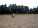 Motocross crash KX250