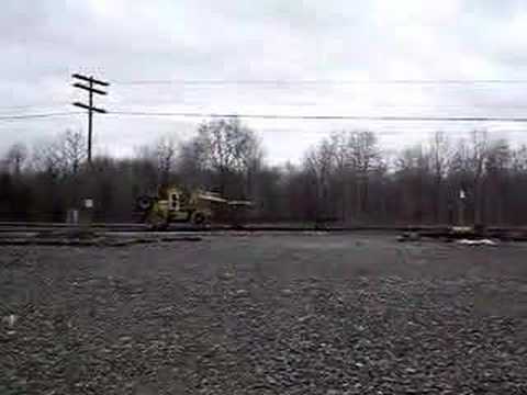 CP Rail MOW crosses the Carew Diamond