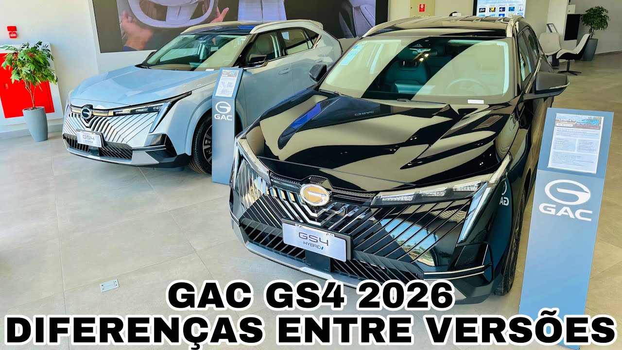 GAC GS4 2026 | DIFERENÇAS ENTRE VERSÕES E PREÇOS ATUALIZADOS!!