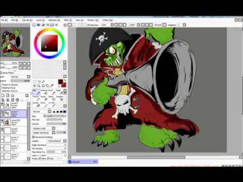 how to draw king k rool