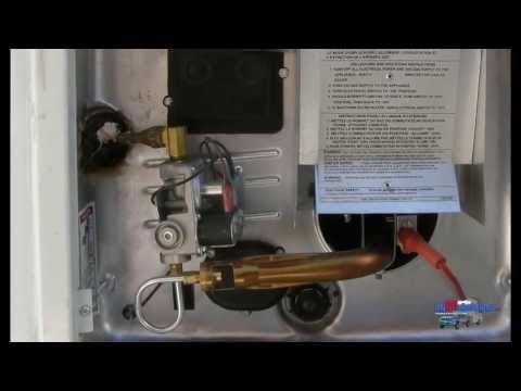 how to remove rv water heater