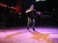 show nonameds crew freestyle hiphop and house dance in sangre x sangre bboy championship in barcelona, day 9 of september of 2006