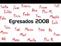 Egresados 2008 Egresados 2008