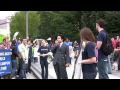 DC College Democrats Rally at the White House for Health Care Reform