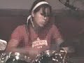 Caitlin On Drums Fixed Orange Ale House solo.video lightened