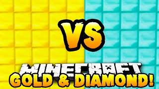 Minecraft - GOLD VS DIAMOND PARKOUR RACE! - w/ Preston&Kenny
