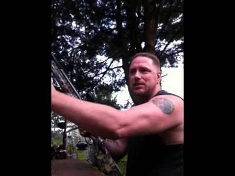.25 cal airgun - Taking a few shots with my new Hatsan 125 TH .25 caliber...shooting JSB Match Exact King Diablo 25.39 gr 6.35mm @75 yards....please rate and subscribe for ne...