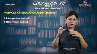 Chapter 1 part 3 of 3 - Educational Psycology