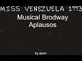 Miss Venezuela 1993 Aplausos