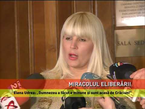Elena Udrea și miracolul eliberării de Crăciun