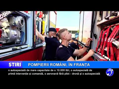 Pompierii români, în Franța