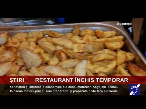 Restaurant închis temporar