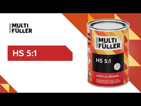 Aplikacja podkładu HS 5:1 Multi Füller