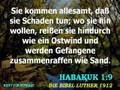 Der Prophet Habakuk - Kapitel 1