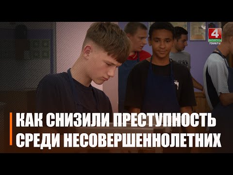 «Мы делаем полезную работу, и нам еще и заплатят»: на Гомельщине проводятся индивидуальные профилактические работы с трудными подростками видео