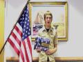 Troop 265 - American Flag from Iraq