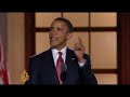 Obama accepts the Democratic Party nomination - 29 Aug 08