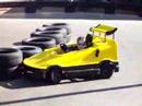 Kathleen in go-cart in Phoenix