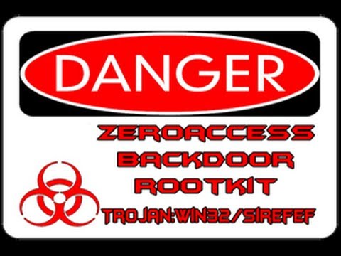 Manually Remove RootKit.0Access Trojan:Win32/sirefef Completely by Britec