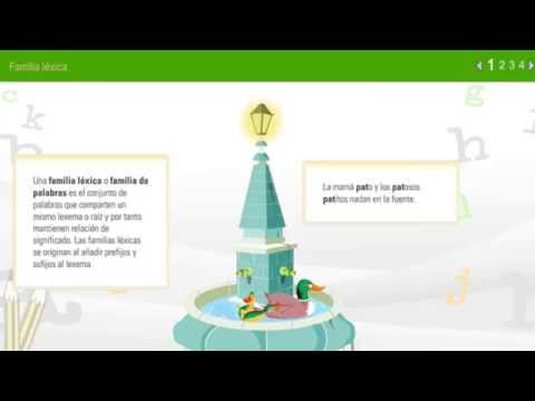 familias lexicas}