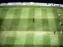 Fifa 09 amazing free kick!