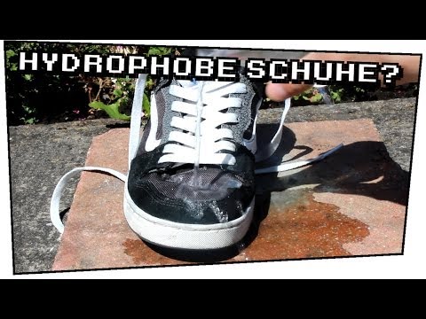 Gegenstände/Kleidung wasserdicht machen (Imprägnierspray) - Heimexperimente #14
