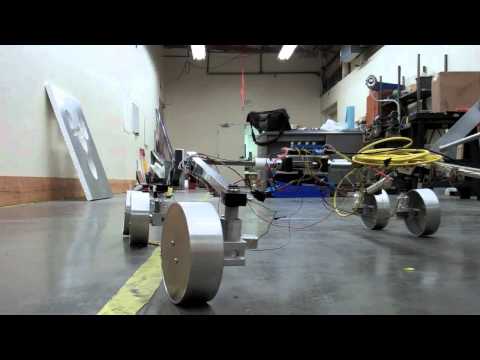 Team Phoenicia Google Lunar X Prize Lunar Rover Driving Test