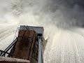 Table Rock Dam Branson MO Opens Flood Gates Top of Dam view