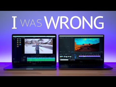 2018 i9 Macbook Pro vs Dell XPS 9570 - VIDEO EDITING Comparison! Resolve, Premiere, FCX