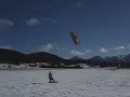 Kite Snow - la Llagone - Premier Essai de Outch Kite Snow - la Llagone - Premier Essai de Outch