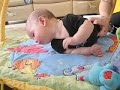 Sebastian Rolls Over for the 1st Time