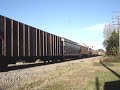 the first sd40 locomotive built at emd in action
