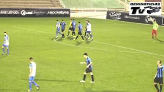 Empate y partidazo entre el Ciudad de Benidorm y el Racing de San Gabriel (Incluye video resumen del