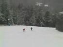 Skiing Illusion with fresh snow!