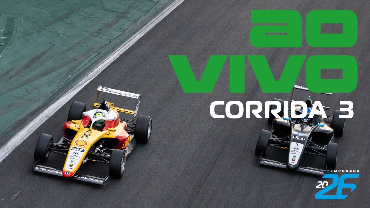 FORMULA 4 BRASIL BRADESCO 2026 | 2ª ETAPA - VELOCITTA - CORRIDA 3