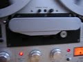 Revox PR99 Tape Deck Demonstration