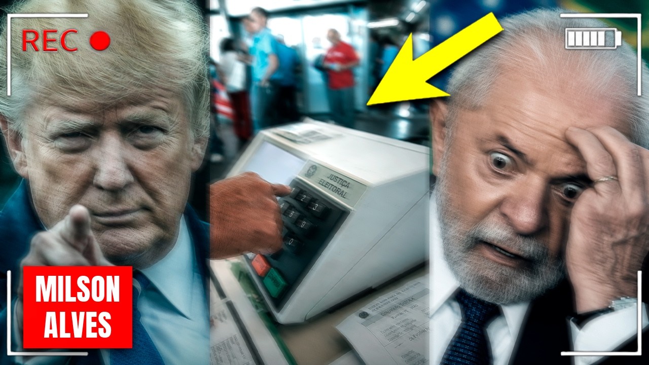 Trump ACENDE PÂNICO no Brasil e exige ELEIÇÃO BRASILEIRA LIVRE!!