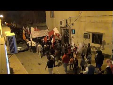 bahrain - martyr's day jaffar mohd in al-dair area , 23-2-2012.mp4
