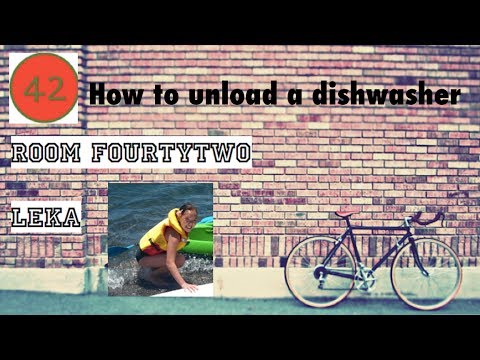 how to unload a dishwasher quickly