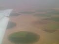 saudi arabia airlines tabuk airportمناظر جميلة لمدينة تبوك من الطائرة حتى الهبوط  مناظر لمزارع