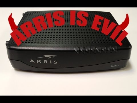 how to troubleshoot arris modem