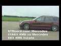 videos de Mercedes CLK63 AMG vs Mercedes E63 AMG = GTBoard.com